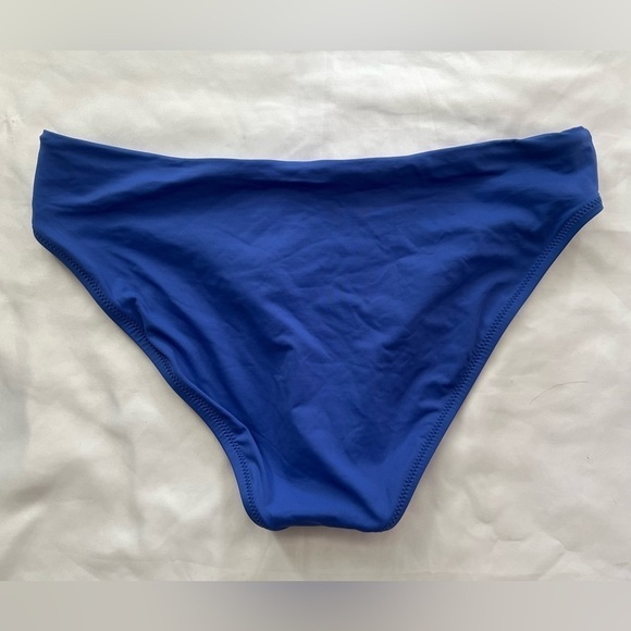 Vitamin A Luciana Full Coverage Bikini Bottoms in Sapphire Blue 12 - Picture 3 of 7